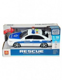 Policijos mašina su šviesa ir garsu, 28.5 x 14.5 x 12cm 2