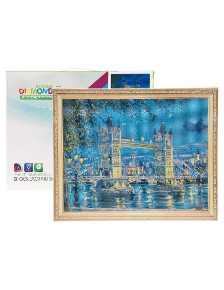 Mozaika deimantinė Tower Bridge, 40x50 cm