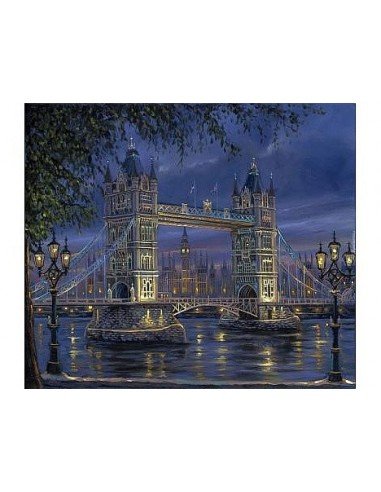 Mozaika deimantinė Tower Bridge, 40x50 cm