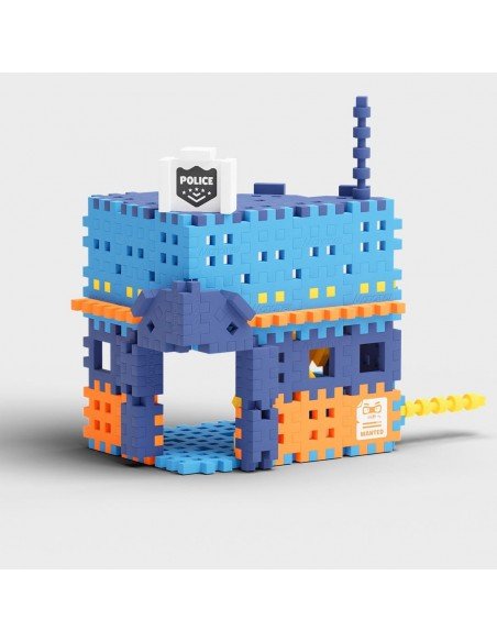 Konstruktoris MINI WAFFLE POLICE, 280 det.