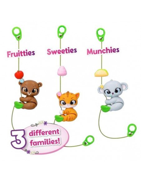 Judantis žvėrelis Cutie Climbers ant virvelės