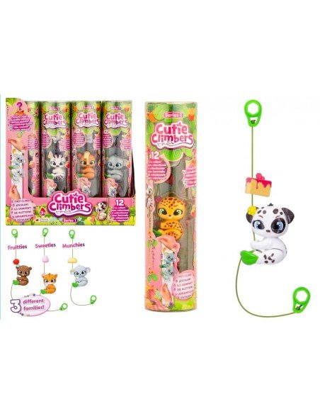 Judantis žvėrelis Cutie Climbers ant virvelės