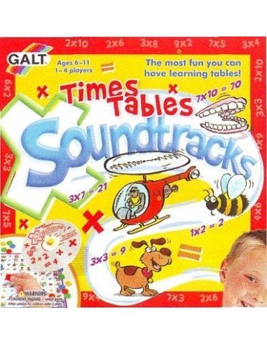 Žaidimas GARSŲ TAKELIS TIMES TABLE (ANGL.), Galt