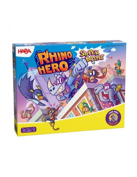 Žaidimas erdvinis RHINO HERO, 5-99 m., 27x21x5cm