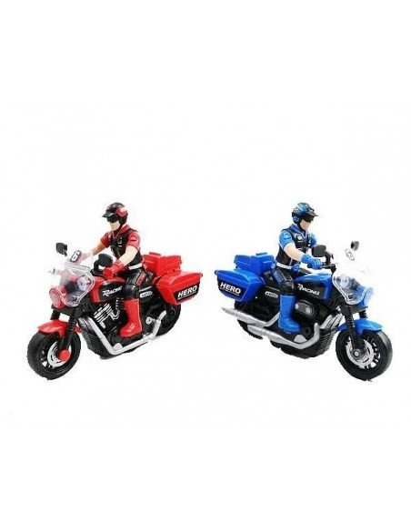 Motociklas 16 cm su šviesa ir garsais