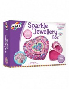 Rinkinys SPARKLE JEWELLERY BOX, Galt